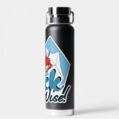 Bunnyx | Klok Wise! Waterfles (Achterkant)