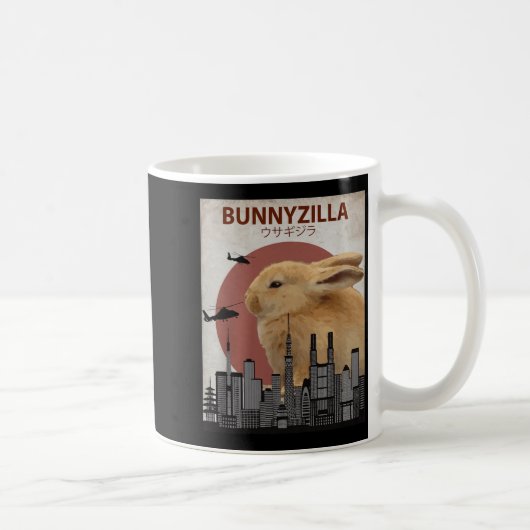 Bunnyzilla Konijn Koffiemok (Rechts)