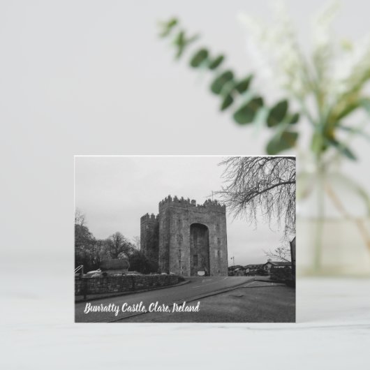 Bunratty Castle, Clare, Ierland Briefkaart (Staand voorkant)
