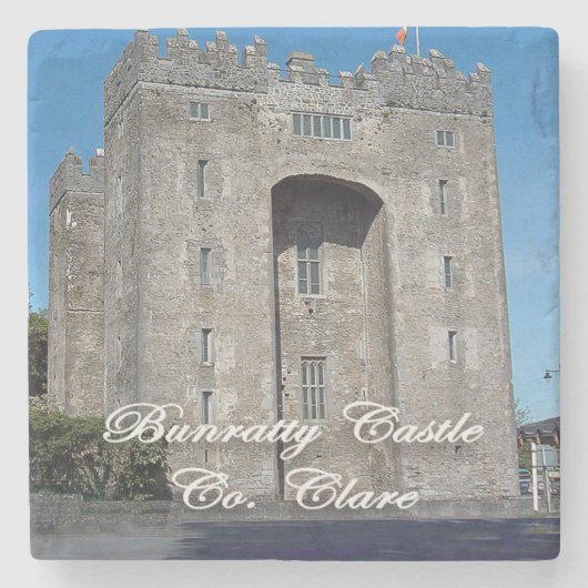Bunratty Castle, Co. Clare, Onderzetter Ierland (Voorkant)