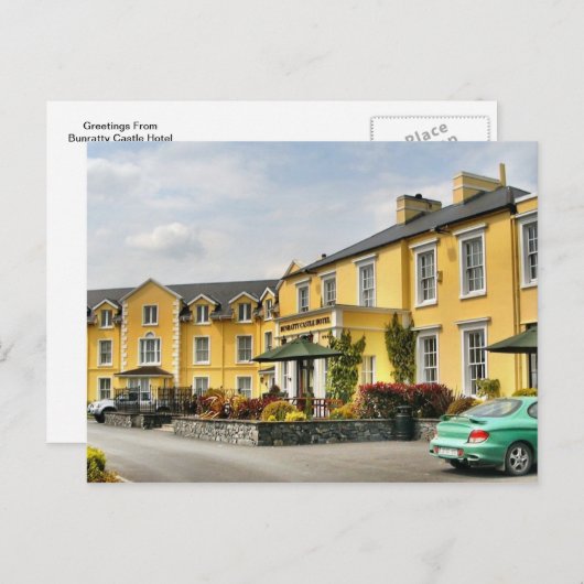 Bunratty Castle Hotel Briefkaart (Voorkant / Achterkant)