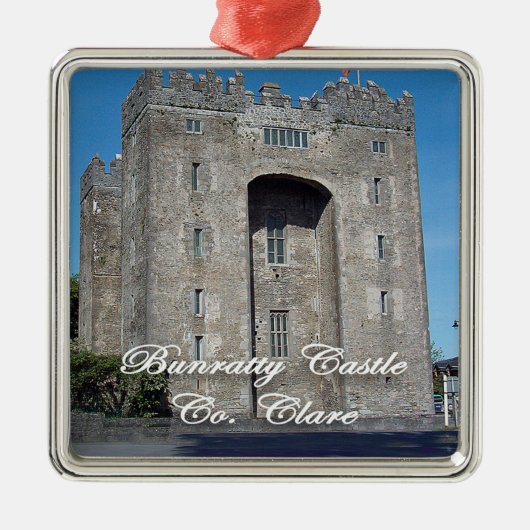 Bunratty Castle, Iers, Ierland, Iers Metalen Ornament (Voorkant)