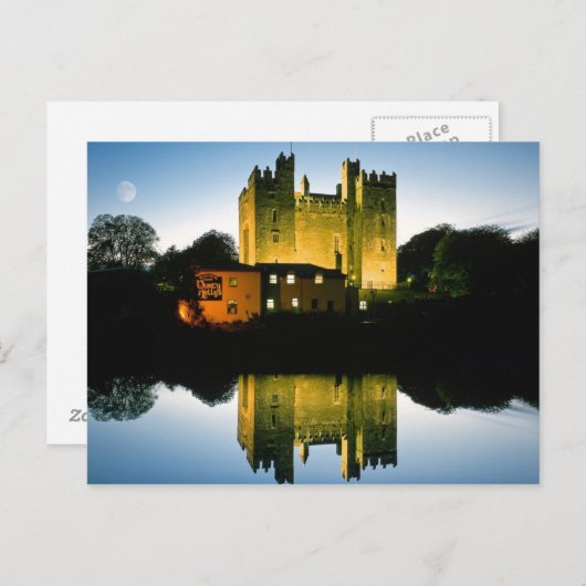 Bunratty Castle Irish Briefkaart (Voorkant / Achterkant)