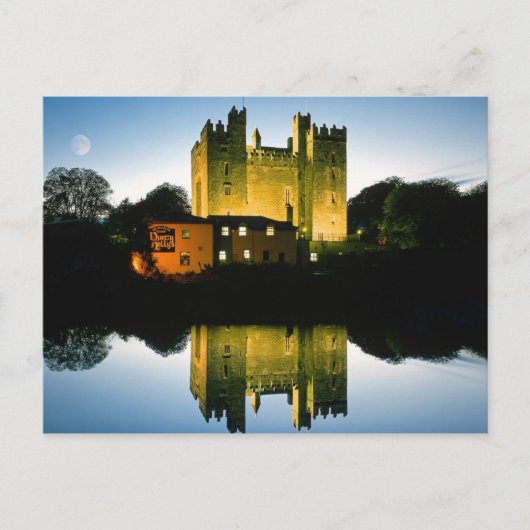 Bunratty Castle Irish Briefkaart (Voorkant)
