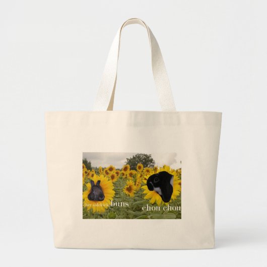 Buns en Chou Bag Grote Tote Bag (Voorkant)
