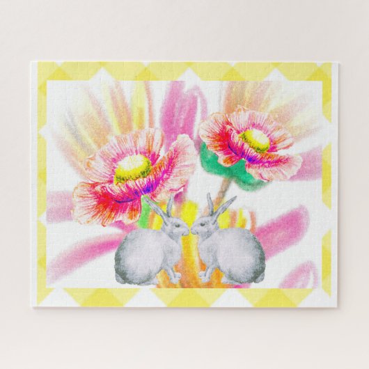 Buns in LOVE Puzzle Legpuzzel (Horizontaal)