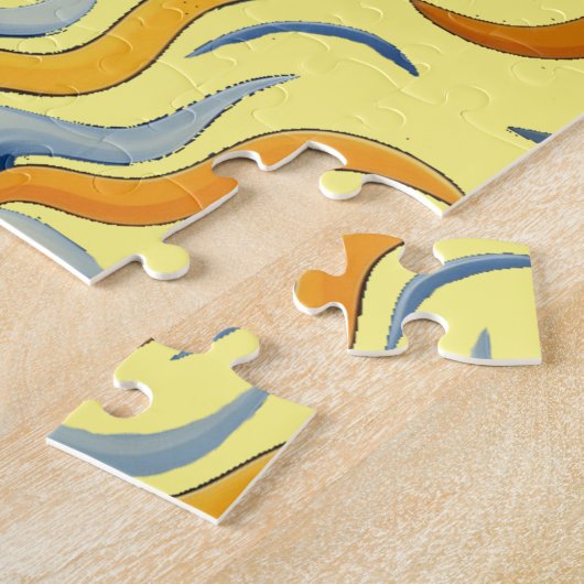 Buns Uit Bikini Strand Meisje Thunder_Cove Legpuzzel (Zijkant)