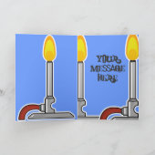 Bunsen Burner Kaart (Binnen)