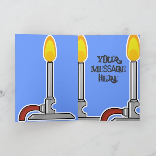 Bunsen Burner Kaart (Binnen)