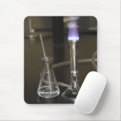 Bunsen en erlenmeyer muismat (Met muis)