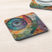 bunt und modern, Dekokissen Bier Onderzetter (Linkerzijde)