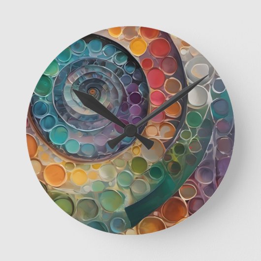 bunt und modern, Dekokissen Ronde Klok (Voorkant)