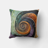bunt und modern, design mit Spirale Kussen (Achterkant)