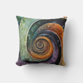bunt und modern, design mit Spirale Kussen (Voorkant)