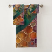 bunt und modern, ein schönes Handtuchset Bad Handdoek (Insitu)