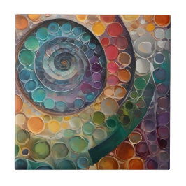 bunt und modern tegeltje