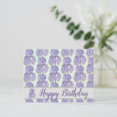 bunte Iris Briefkaart (Staand voorkant)