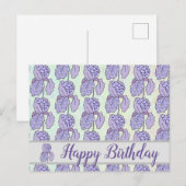 bunte Iris Briefkaart (Voorkant / Achterkant)