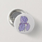 bunte Iris Ronde Button 3,2 Cm (Voorkant /achterkant)