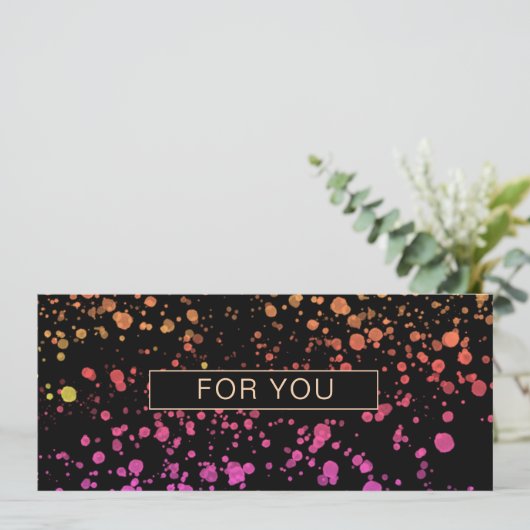 BUNTE KLECKSE BUSINESS CERTIFICATE (Staand voorkant)