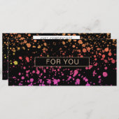 BUNTE KLECKSE BUSINESS CERTIFICATE (Voorkant / Achterkant)