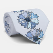 bunte Kornblume Stropdas (Opgerold)