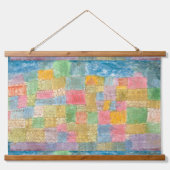 Bunte Landschaft - Paul Klee Hangend Wandkleed (Voorkant)