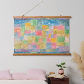 Bunte Landschaft - Paul Klee Hangend Wandkleed (Slaapkamer)
