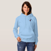 Bunte Möwe im Flug Hoodie (Voorkant volledig)