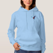 Bunte Möwe im Flug Hoodie (Voorkant)