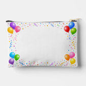 Bunte Party Ballons Konfetti Rahmen Design Etui (Achterkant)