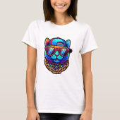 Bunte Partykatze T-shirt (Voorkant)