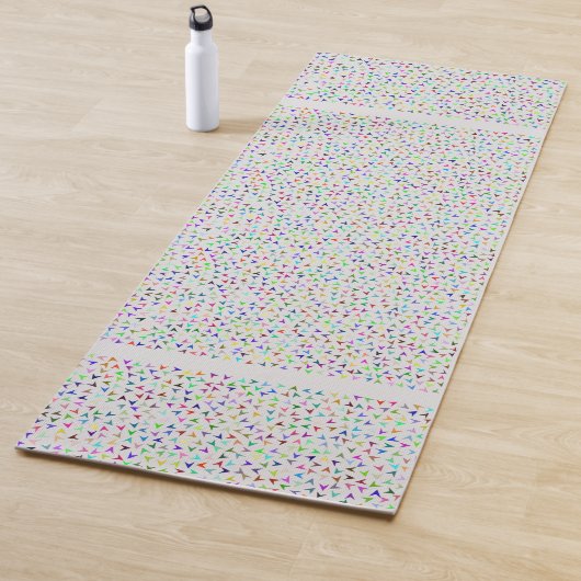 Bunte Pfeile Yogamat (In situ)
