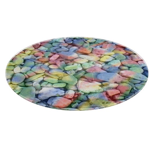 Bunte Steine Snijplank (Hoek)