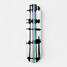 Bunte Streifen Persoonlijk Skateboard