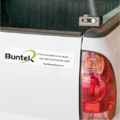 Buntek-Bumpersticker Bumpersticker (Op Truck)