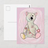 Bunter Bär Briefkaart (Voorkant / Achterkant)