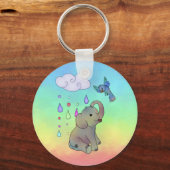 Bunter Elefant Sleutelhanger (Voorkant)