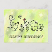 bunter Lauf Briefkaart (Voorkant)