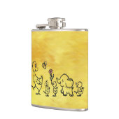 bunter Lauf  Heupfles (Links)