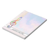 bunter Notenschlüssel Notitieblok (Linkerzijde)