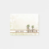 bunter Waldlauf Post-it® Notes (Voorkant)