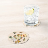 Buntes Eichhörnchen  Kartonnen Onderzetters (Insitu)