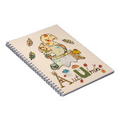 Buntes Eichhörnchen Notitieboek (Rechterzijde)