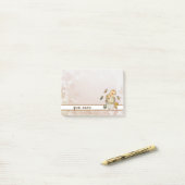 Buntes Eichhörnchen Post-it® Notes (Op bureau)