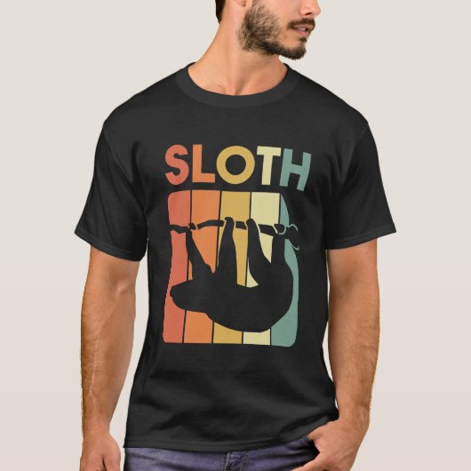 Buntes Faultier T-shirt (Voorkant)
