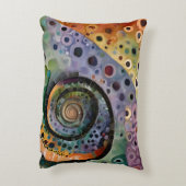 buntes Kissen Accent Kussen (Achterkant (Verticaal))