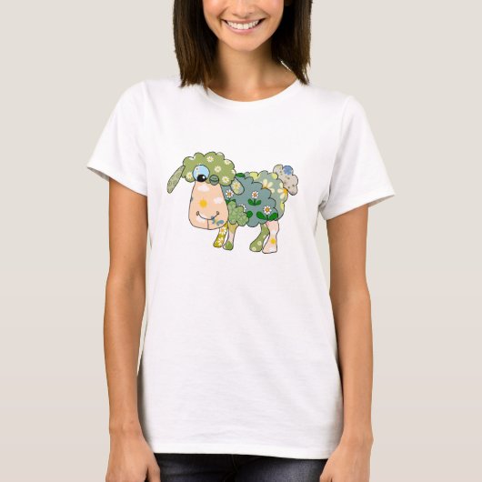Buntes Schaf T-shirt (Voorkant)