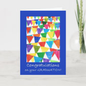 Bunting Afstuderen Gefeliciteerd voor iedereen Kaart (Voorkant)