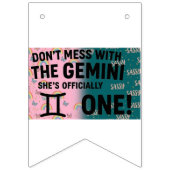 bunting banner (Eerste vlag)